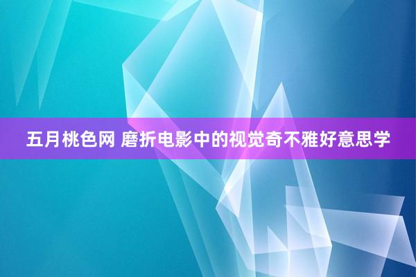 五月桃色网 磨折电影中的视觉奇不雅好意思学